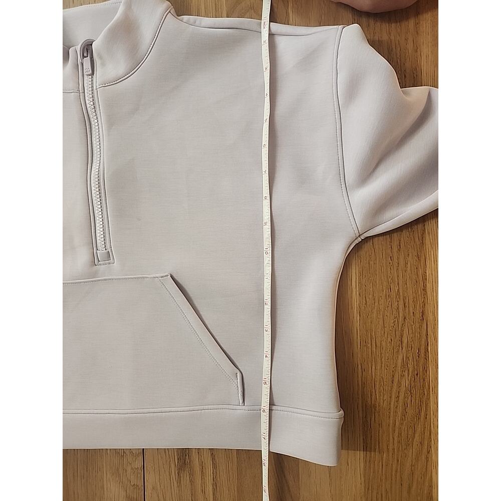 All In Motion Girls Cropped Pullover Light Purple Size XL(14) Scuba Super Soft! - Picture 15 of 16